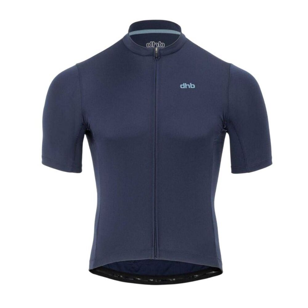 dhb Mens Blok Classic Logo Cycling Jersey / Navy